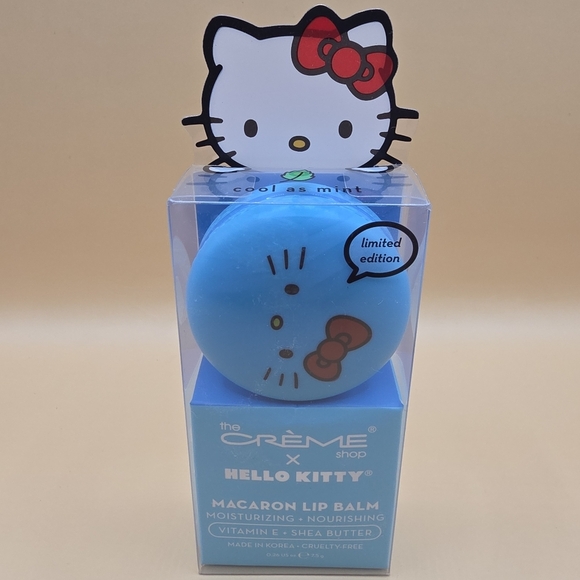 The Creme Shop Other - The Creme Shop x Hello Kitty Macaron Lip Balm Cool as Mint  Limited Edition